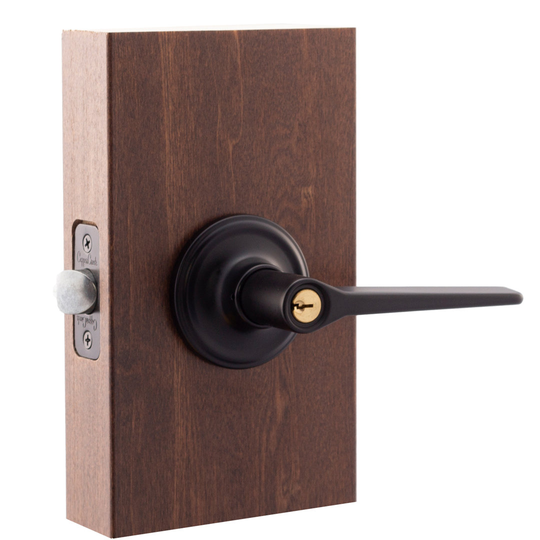 Residential Keyed (Entry) Door Lever Copper Creek 