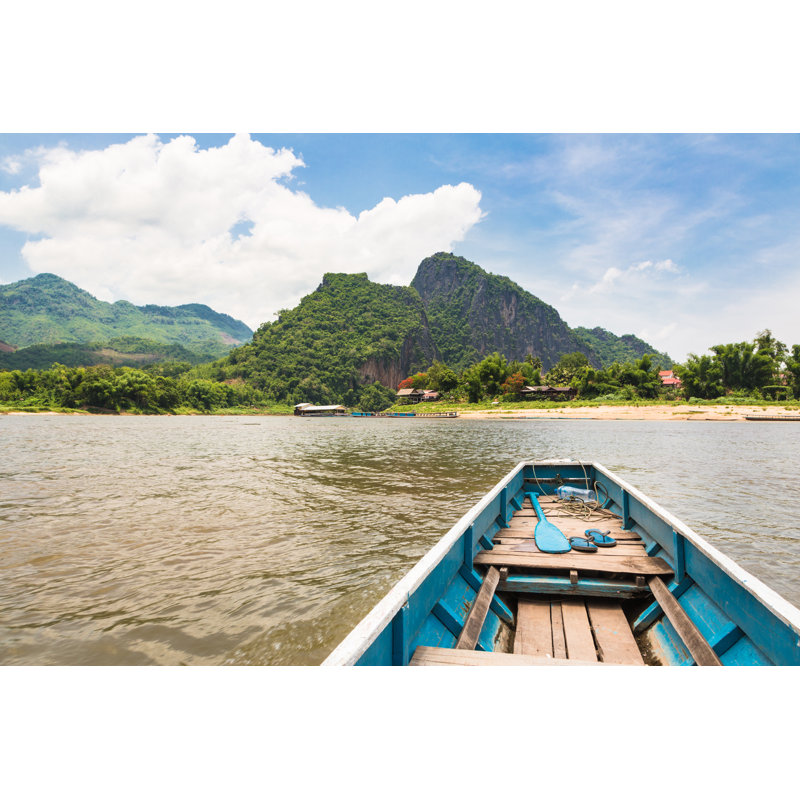 To Pak Ou Cave by AsianDream - Wrapped Canvas Print, 30cm H x 46cm W x 3.8cm D