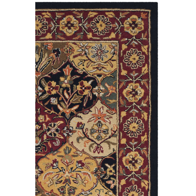 Wahcheechee Hand Tufted Wool Oriental Rug, Rectangle 5' x 8'