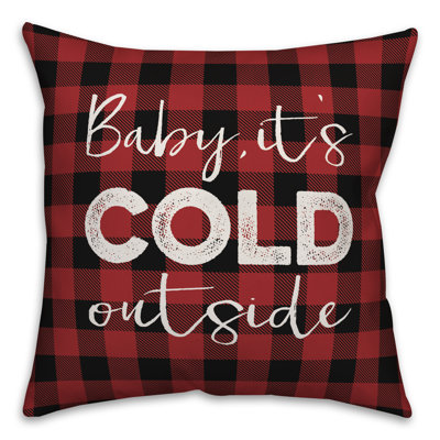  Housse de coussin Baby It's Cold