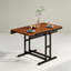 Table et tablette convertible - Meuble multifonctionnel à 5 panneaux avec loquet à ressort pour la maison et le bureau-2039114555