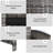 Set Of 6 Patio Furniture Outdoor Sectional Conversation PE Rattan Sofa Set Black-1958391336-1958391333
