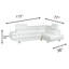 Canapé modulaire d'angle Helsel-25610168-26342370