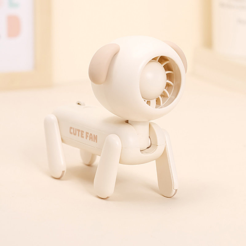 Ventilateur de chien polyvalent avec téléphone Kondieu, Beige