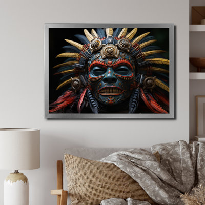 «Chriss African Tribes Mende Mask I», reproduction sur toile