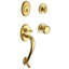 Logan Handleset with Single Cylinder Deadbolt and Door Knob and Rosette-557783412-555999221-555998457