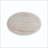 Oval Travertine MGO Side Table