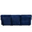 94" 3-Seater Corduroy Sofa Couch with Deep Seats,Thickened High-Rebound Sponge & Armrests, Removable Cushions-1322205361