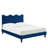 Modway Current Performance Velvet Platform Bed-1277933764-1277933775