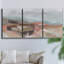 «Coastal Plains II» sur toile, reproduction de 3 pièces-1614750247