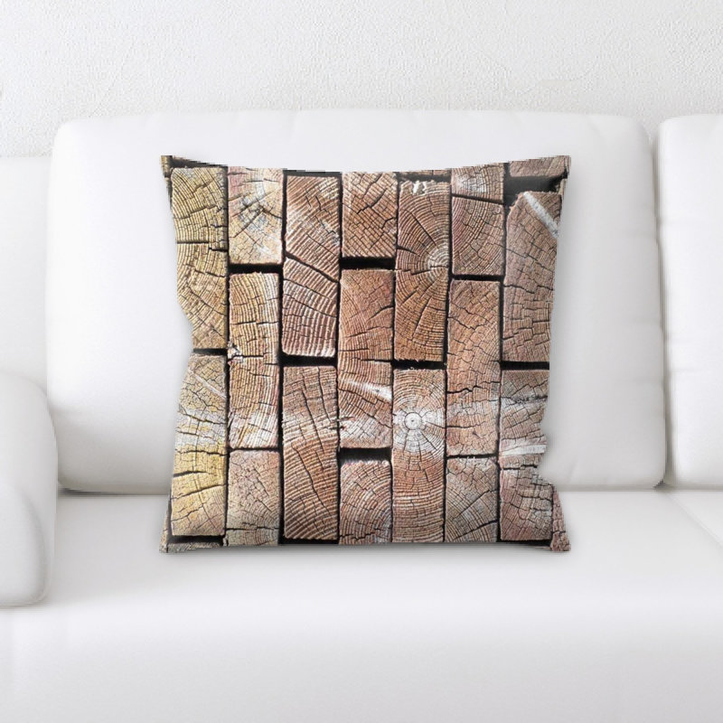 Microsuede Throw Pillow