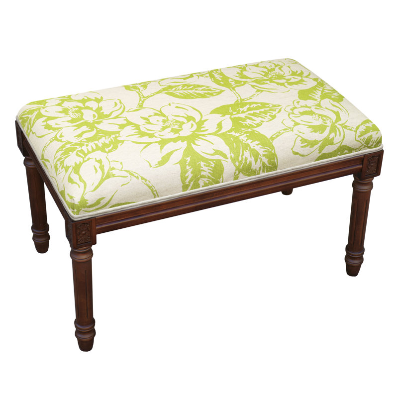 Banc rembourré Billiot, Green 2