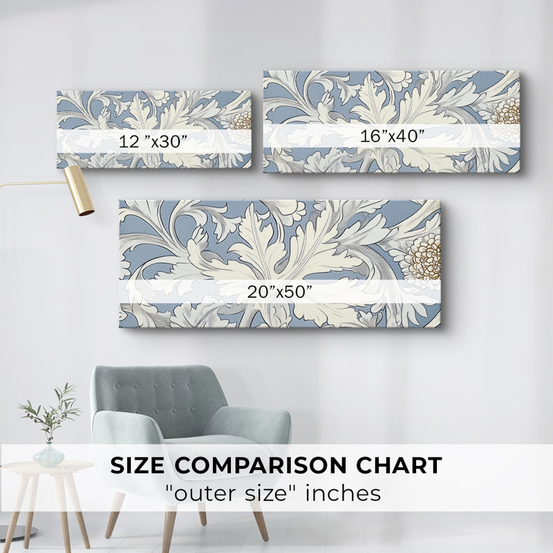 Série abstraite-LI-Toile tendue avec châssis-Prêt à accrocher, 16" H x 40" W