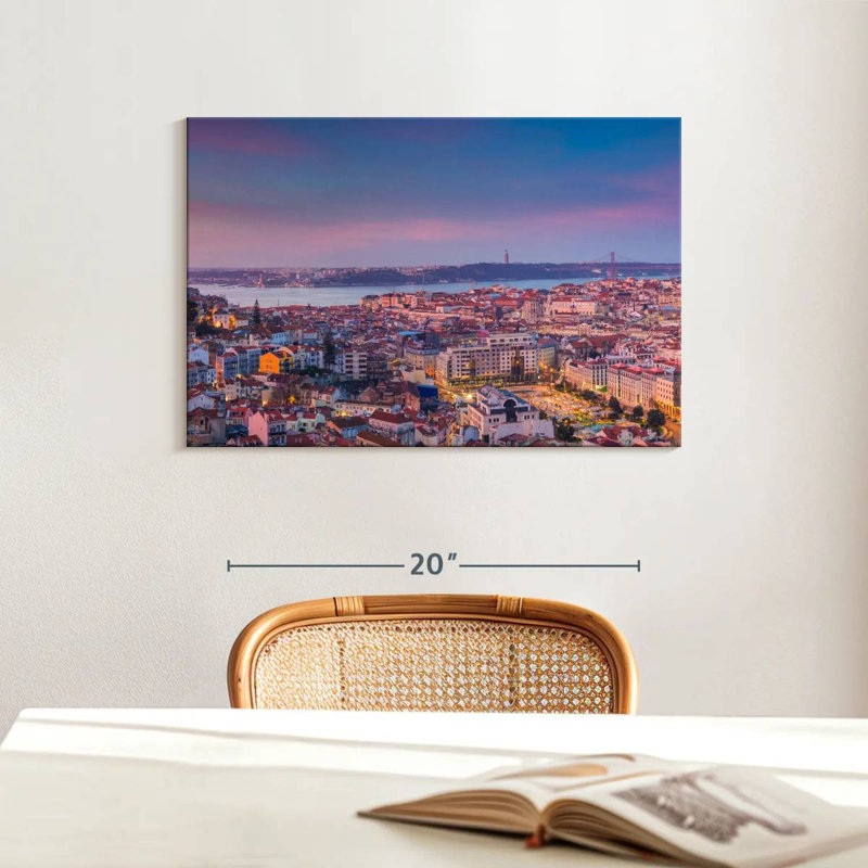 Nicci Lisbon Morning Scenery, H 16 po x l 24 po