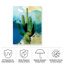 Toile d'extérieur «Cactus Abstract» par Kalisa Sisa Jasper-87944505