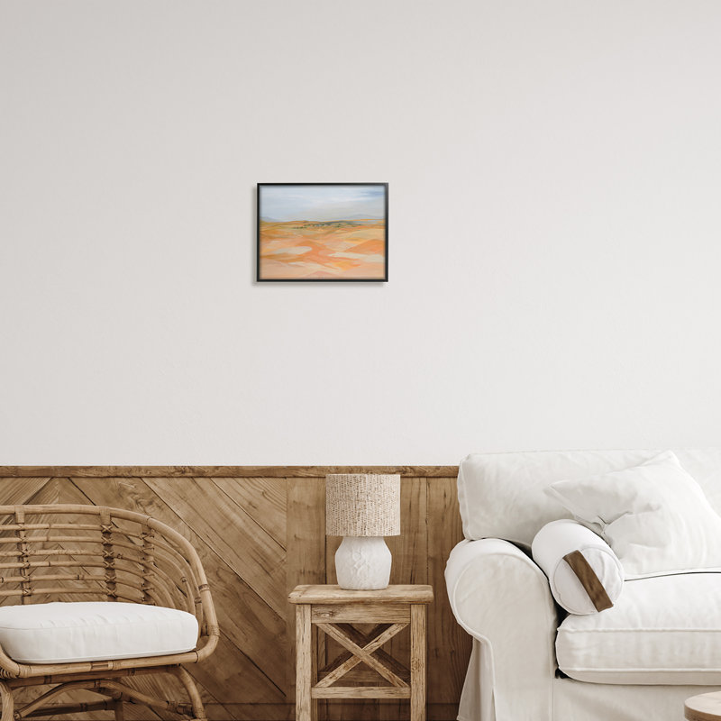 Conception abstraite sur toile de dunes du désert Stupell Industries par Ruth Fromstein, H 11 po x l 14 po x P 1,5 po