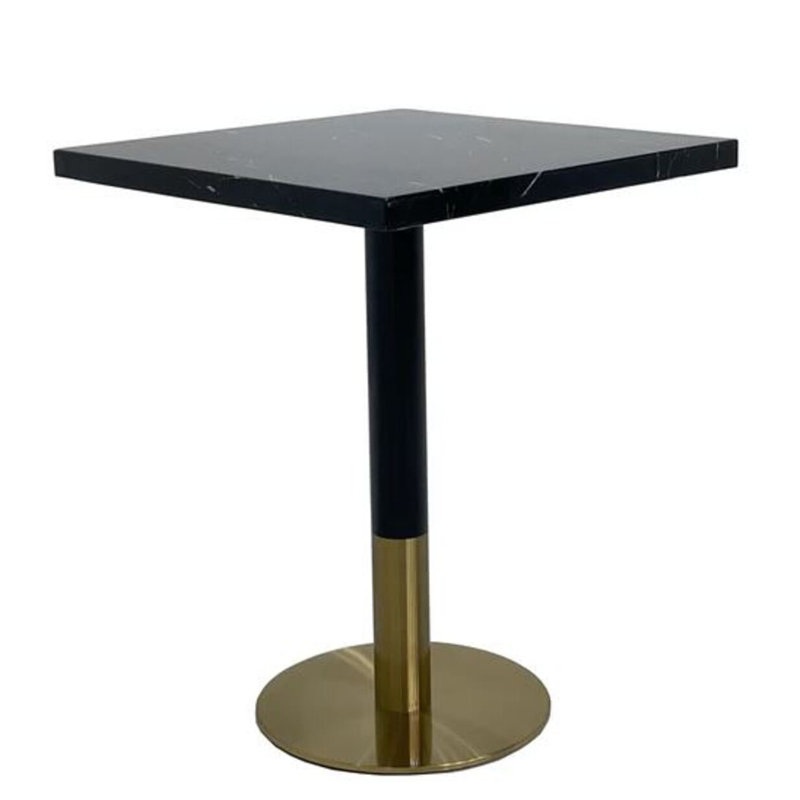 Ybur Faux Marble Square Dining Table