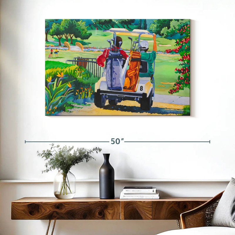 Senne The Golfers, H 26 po x l 39 po