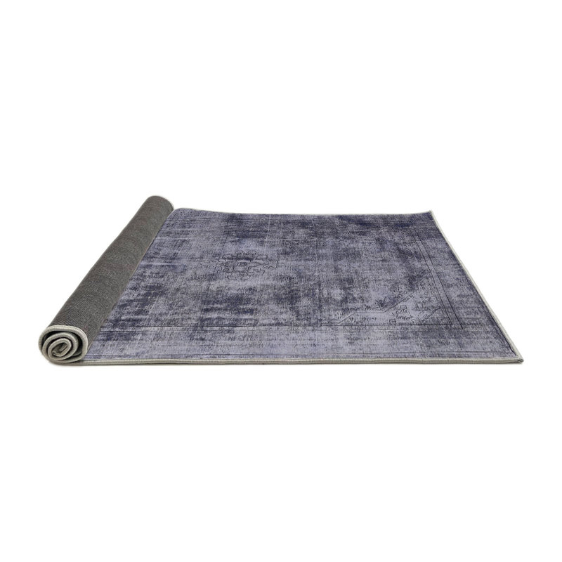 Tapis oriental gris, Rond 6 pi