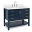 ARIEL Magnolia 42 Single Bathroom Vanity with Top-129450971-100563112