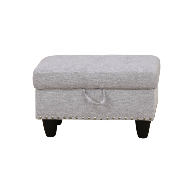Repose-pieds l 28,5 po, Light Grey