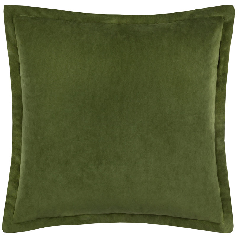 Alfanette Rectangular Throw Pillow Cover, Green