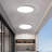 1 - Light 15.8" Simple Round Acrylic Led Flush Mount-1199561158-1195573496