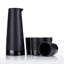 Harrison 5-Piece Stoneware Sake Set in Black