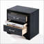 Table de chevet contemporaine avec rangement