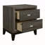 Mobilier de chambre à coucher à tiroirs en queue d'aronde de style contemporain 1pc