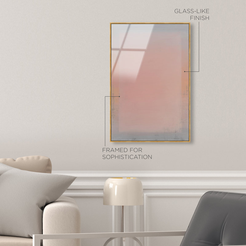Pastel Sky Print by Oliver Gal, 25" H x 17" W, Gold Floater Frame