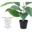 Plante artificielle en pot