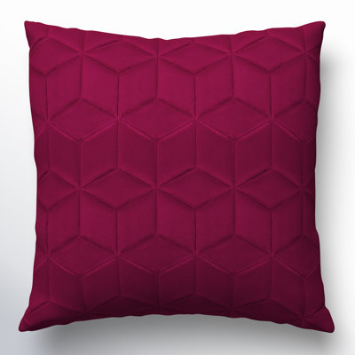 Jocques Solid Border Throw Pillow