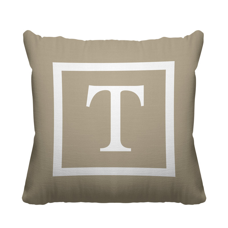 Coussin Colter, Beige, L 17 po x H 17 po, 19 po x l 19 po
