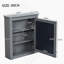 Armoire de rangement de salle de bain murale 24 po x 27 po avec miroir, armoire à pharmacie avec tablette réglable en hauteur, armoire de rangement au-dessus de la toilette