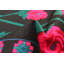 Tapis noir Teimani 2 pi 10 po x 4 pi 11 po