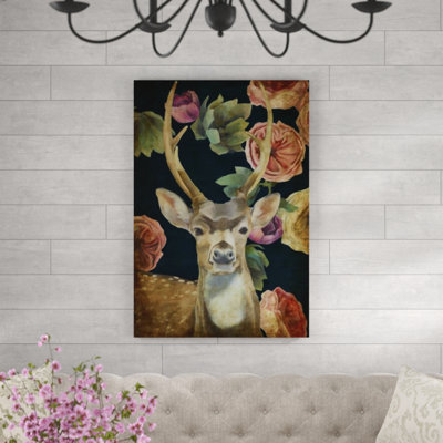 «Wild Bouquet IX» par Sarah Atkinson - Impression sur toile