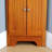 4-Tier 72" Corner Kitchen Pantry Storage Cabinet With 8 Doors Tall Storage Cabinet, Corner Cabinet And Shelves, Home Farmhouse Bookshelf Cabinet For Bathroom, Living Room, Kitchen OAK-2097929563