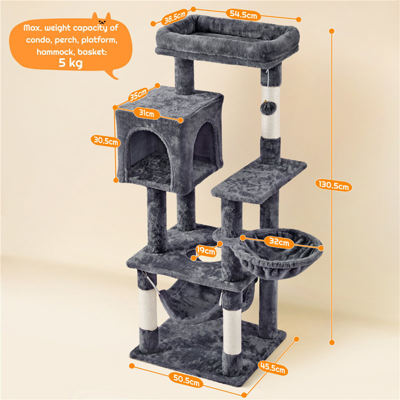 135cm H Cat Tree