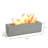 15.6" Arctic Green Concrete Tabletop Firepit