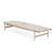 Hargrove Outdoor Patio Aluminun Chaise Lounge, Outdoor Mesh Seat, 1pc