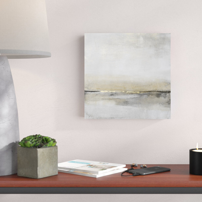 Horizontal Flow I by Timothy O' Toole - Wrapped Canvas Painting, 12" H x 12" W