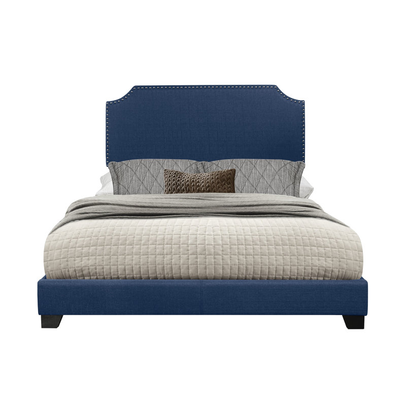 Lit standard, Grand, Bleu
