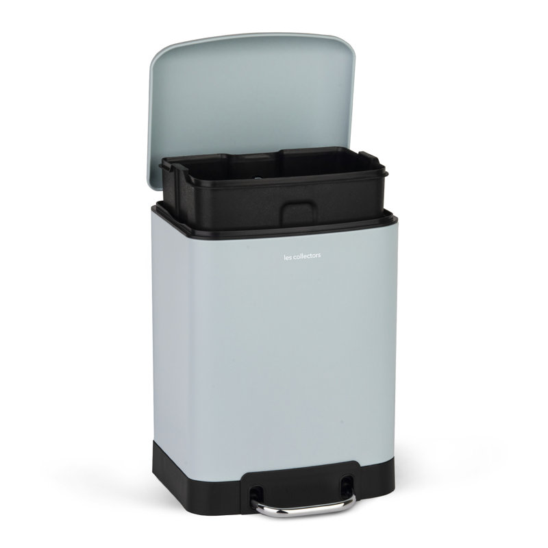 Abfalleimer mit Fußpedal, 6 L, Blue