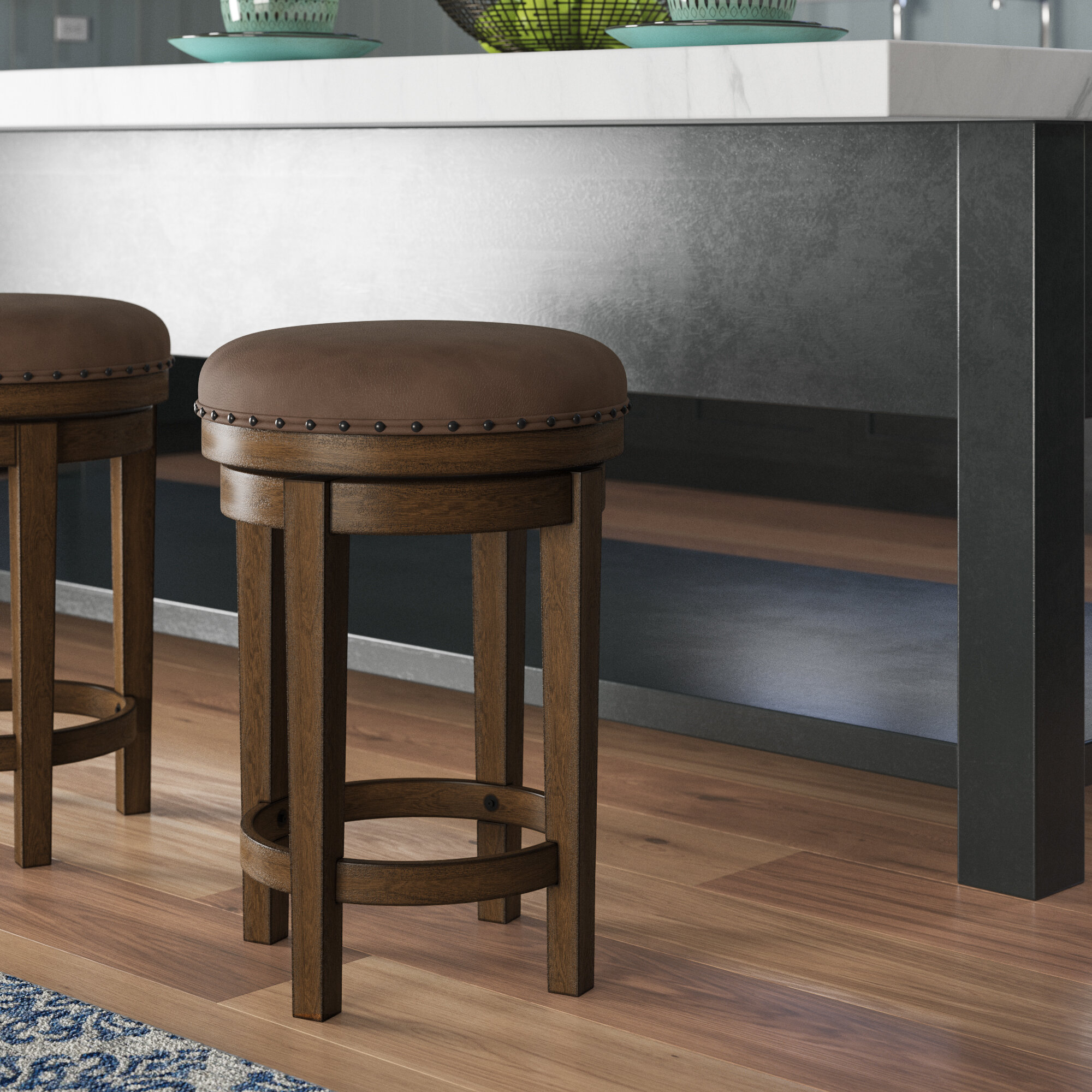 Beedle swivel 26 online counter stool