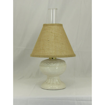 Lampe de table blanche 19 po Lizarraga