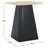 Shavonda Tall Marble Side Table