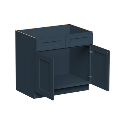 Armoire de base pour évier de cuisine prêt à assembler l 36 po x P 24 po x H 34,5 po CASAINC