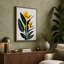Bird of Paradise Bloom Botanical 1 Piece Wrapped Canvas Wall Art-136754069-136754071