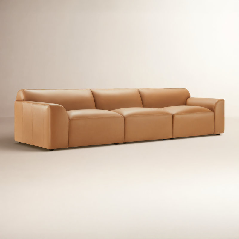 Morell 3 - Piece Genuine Leather Sofa